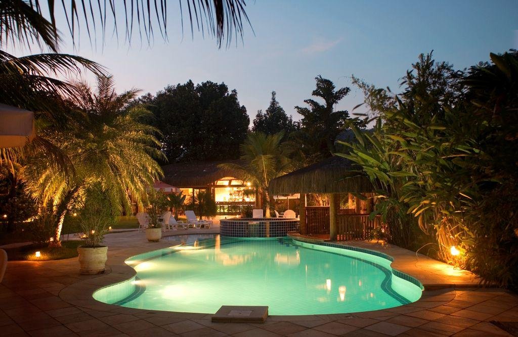 Piscina na Pousada Bico Verde