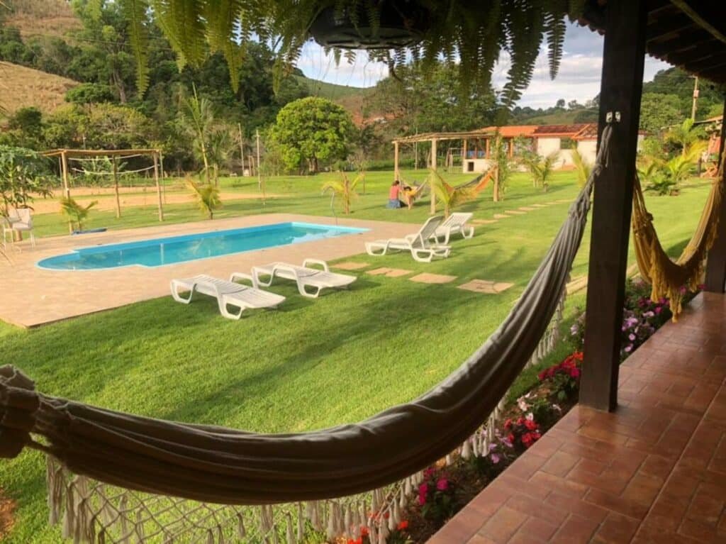 Piscina do Paraíso Capitólio "A Pousada da Dona Perpetua"
