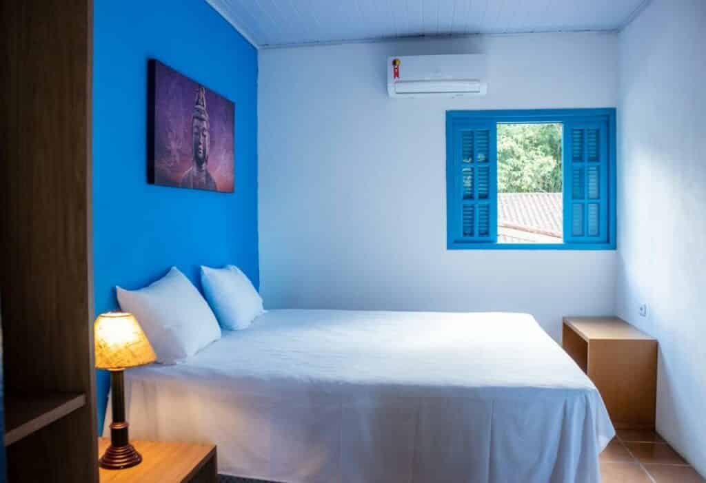 quarto do Flow Hostel Juquehy