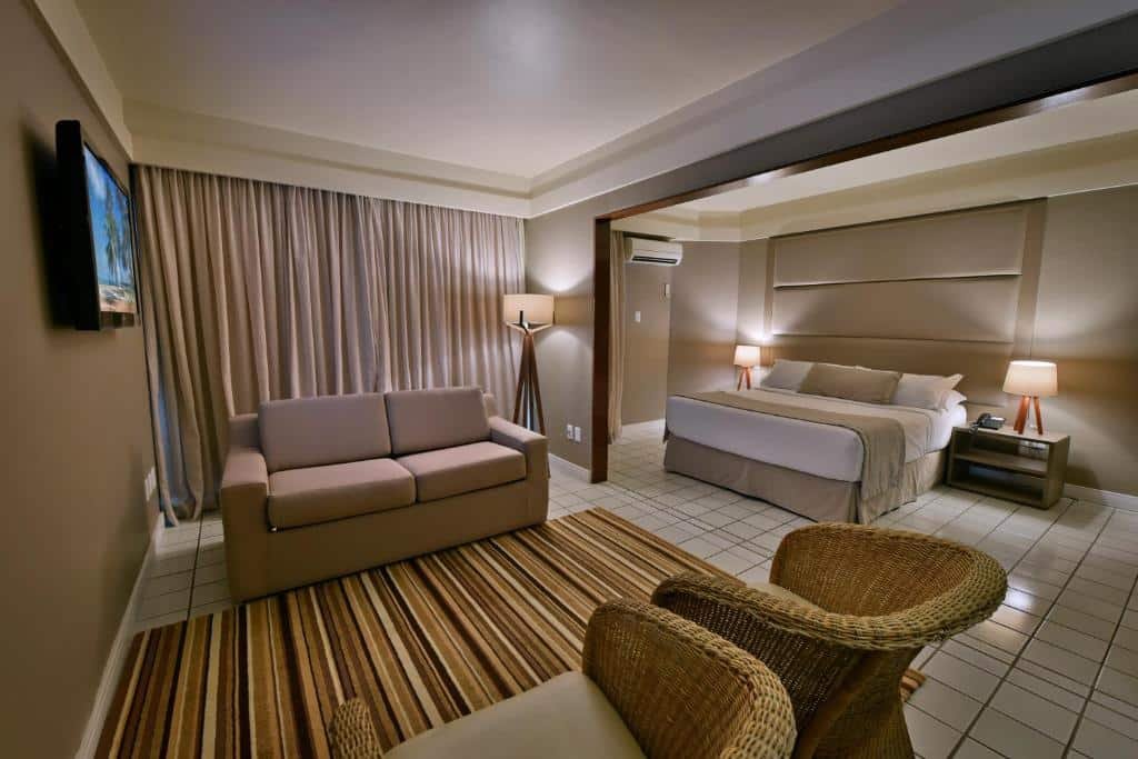 quarto do Hardman Praia Hotel