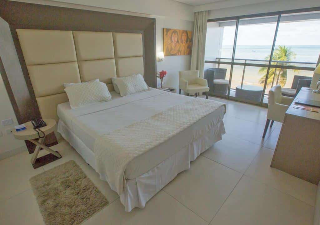 quarto do Hotel Cabo Branco Atlântico