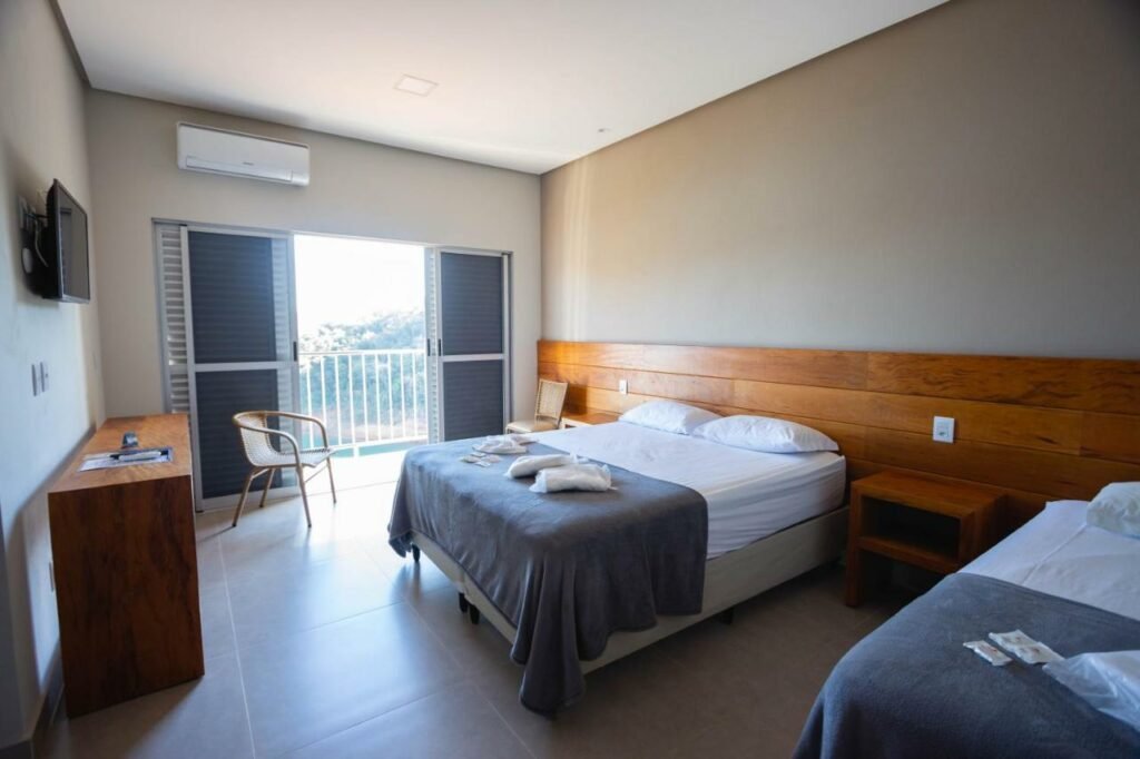Quarto na Pousada Mar de Minas