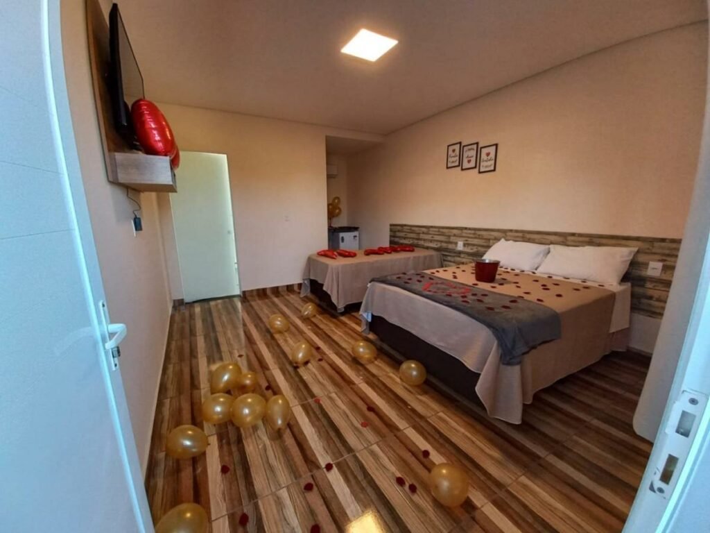 Quarto na Pousada Morada dos Pássaros