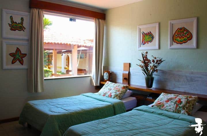 quarto da Pousada Pier do Pontal